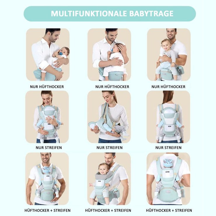 Baby-Balu ™ Ergonomische Babytrage