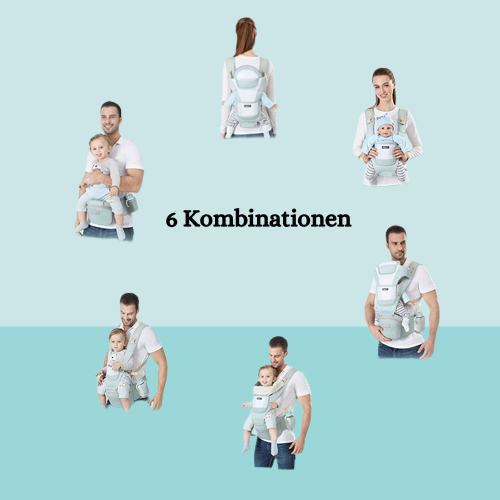 Baby-Balu ™ Ergonomische Babytrage