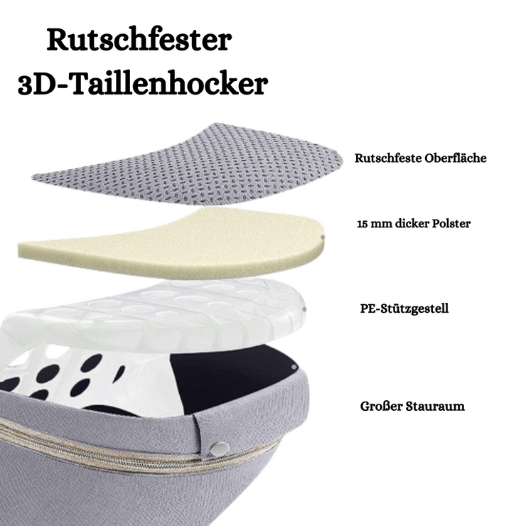 Baby-Balu ™ Ergonomische Babytrage