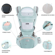 Baby-Balu ™ Ergonomische Babytrage