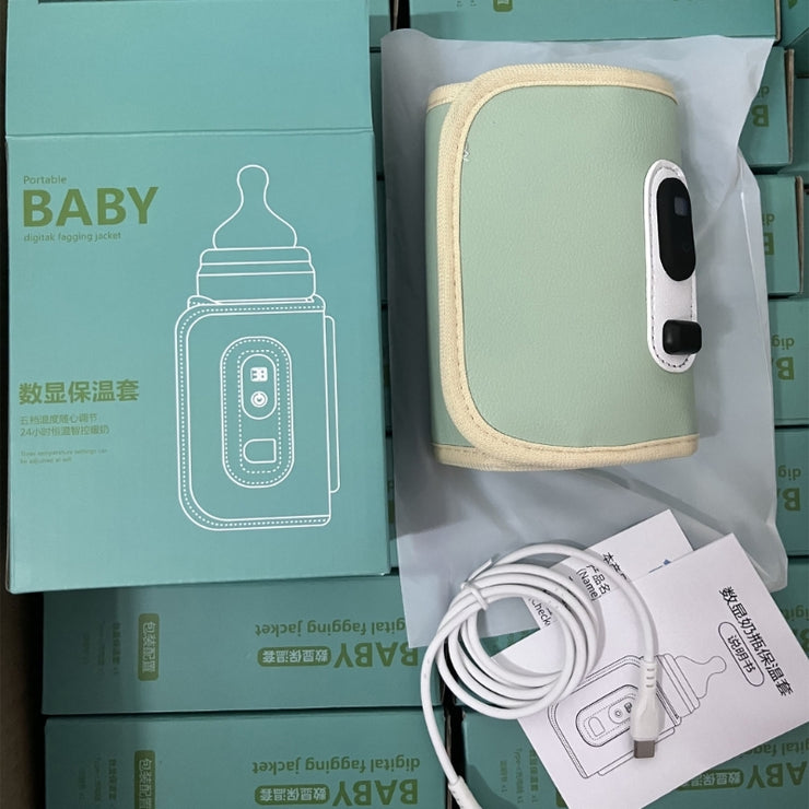 USB Babyflaschenwärmer,Einstellbare Temperatur Tragbarer